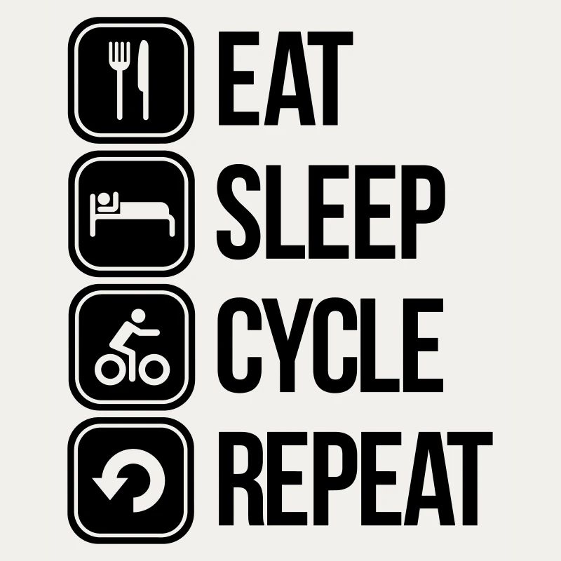 eat sleep cycle repeat