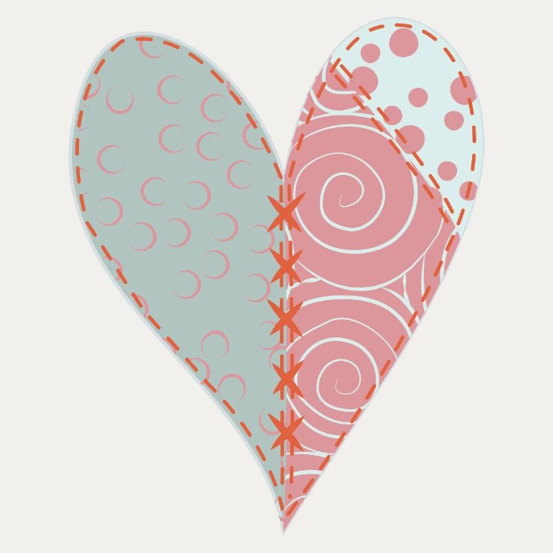 Coeur Patchwork No3