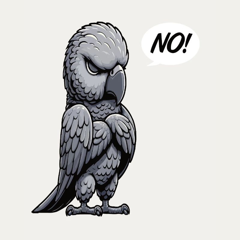 Aucun propriétaire de perroquet gris d'Afrique Perroquets