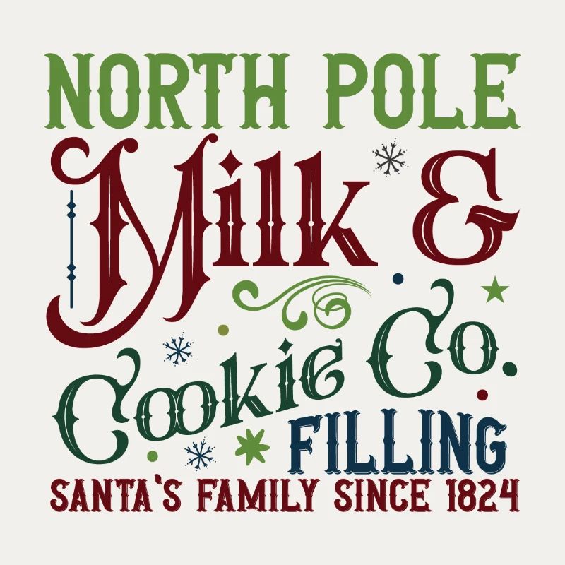 Collection de lait et biscuits du pôle Nord