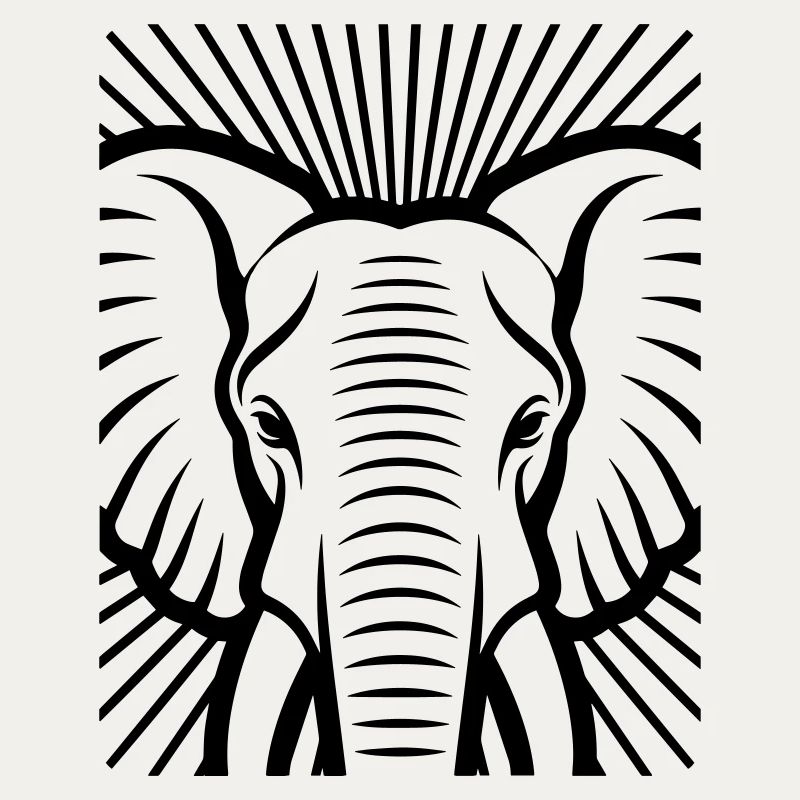Tête d’éléphant