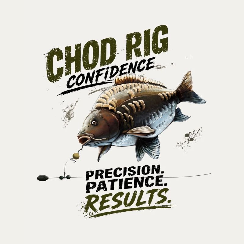 Conception de la pêche à la carpe Confiance du gréement Chod