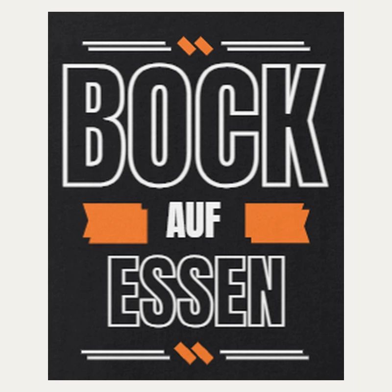 Bock auf Essen