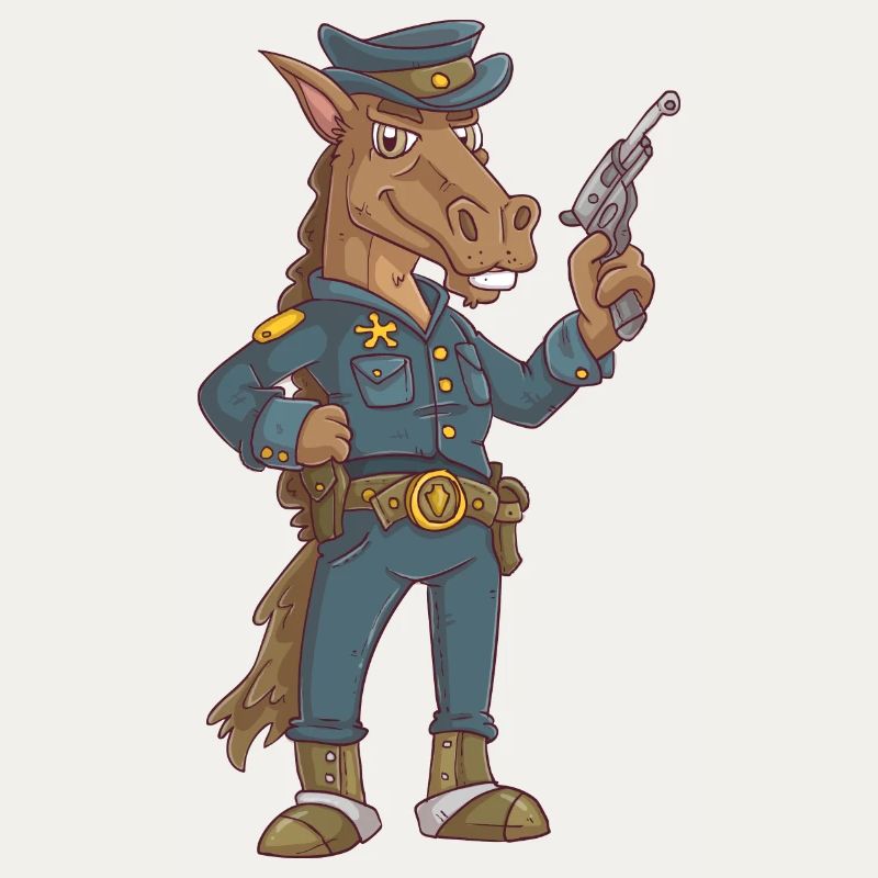 Polizei Pferd