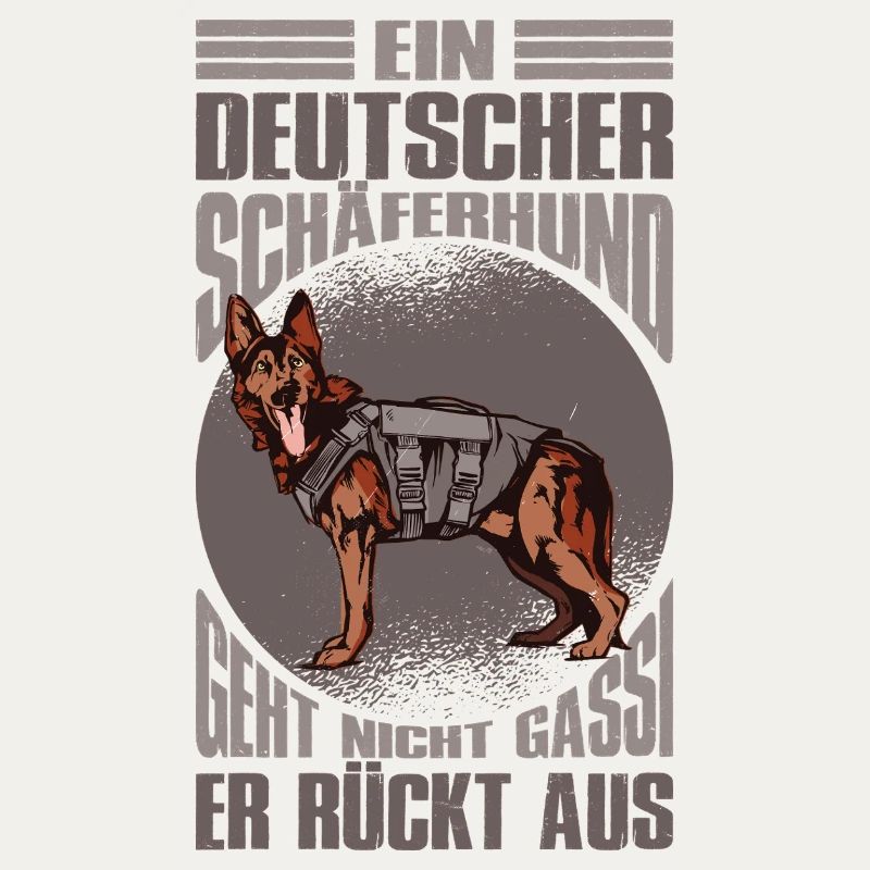 Schäferhund Geschenke Hund Herrchen Gassi