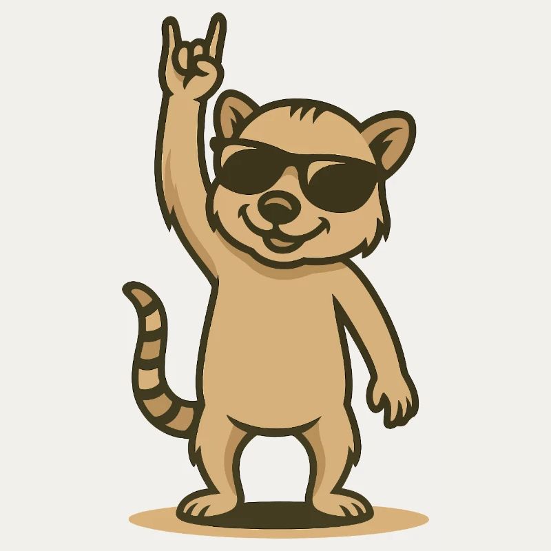 Cool coati rocker bébé