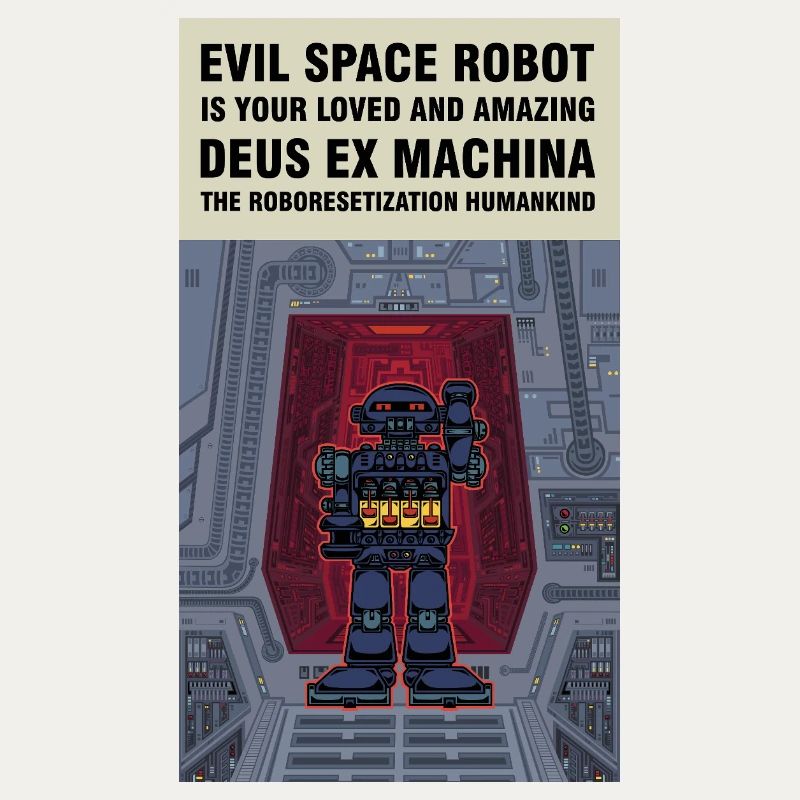 Le méchant robot de l’espace envahit la Terre
