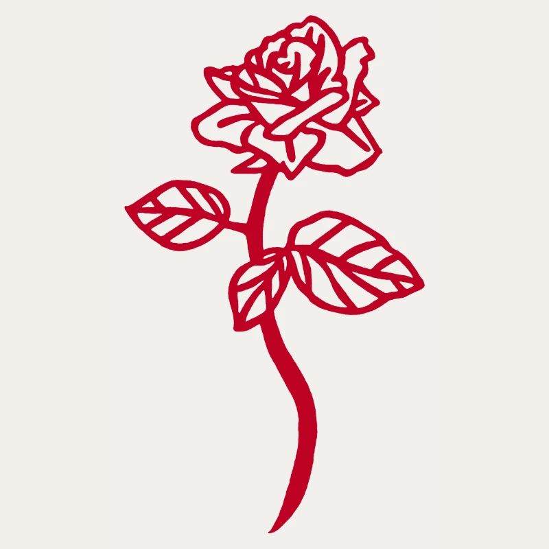 Die rote Rose
