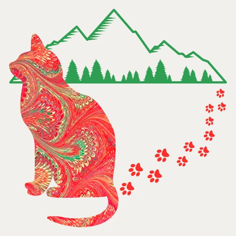 Chat avec chenilles E 91