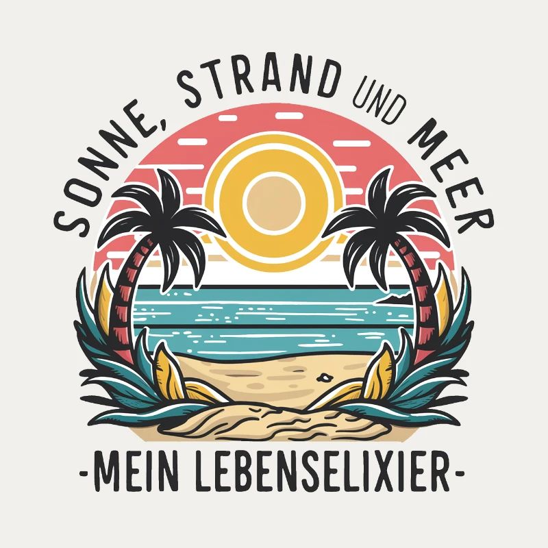 Le soleil, la plage et la mer - mon élixir de vie