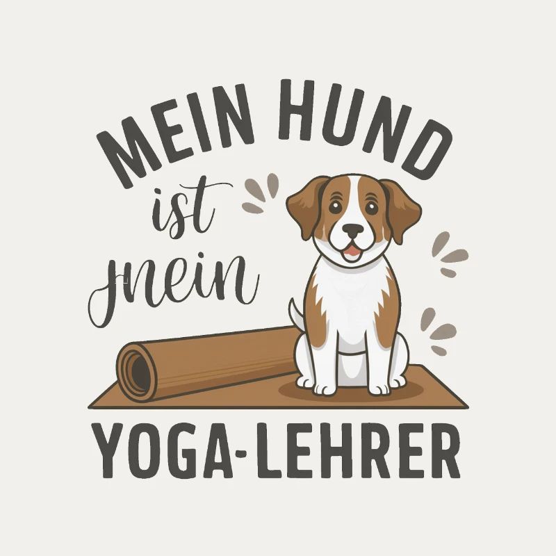 Mon chien est mon prof de yoga