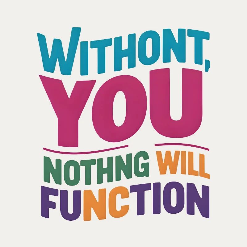 without you nothing will function