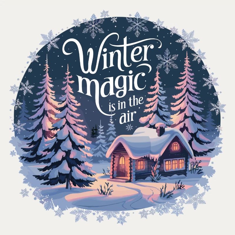 Winter Magic is in the Air – Winter Landscape