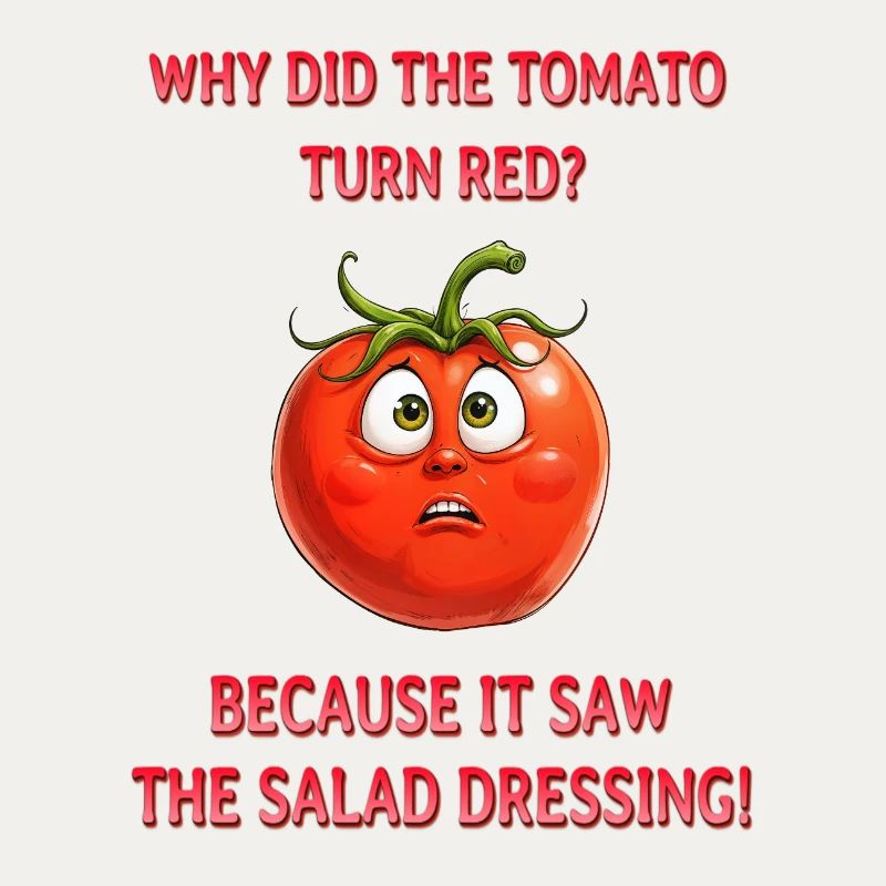 Une tomate gênée