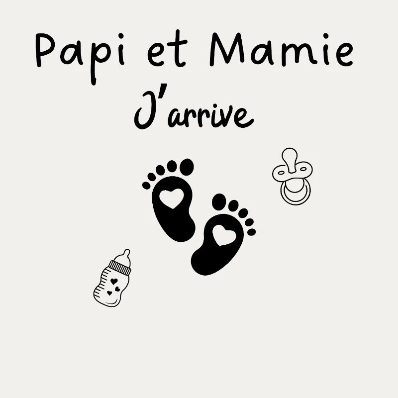 Papi et mamie j’arrive