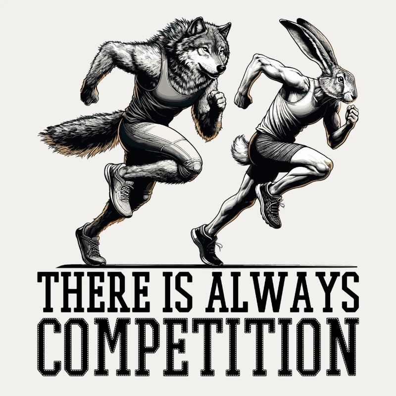 Competition Hare and Wolf Competition Gift