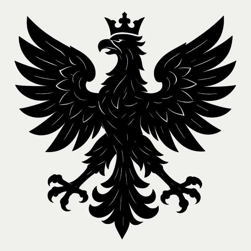 Pologne Polska Aigle Drapeau Drapeau Graphique Cadeau