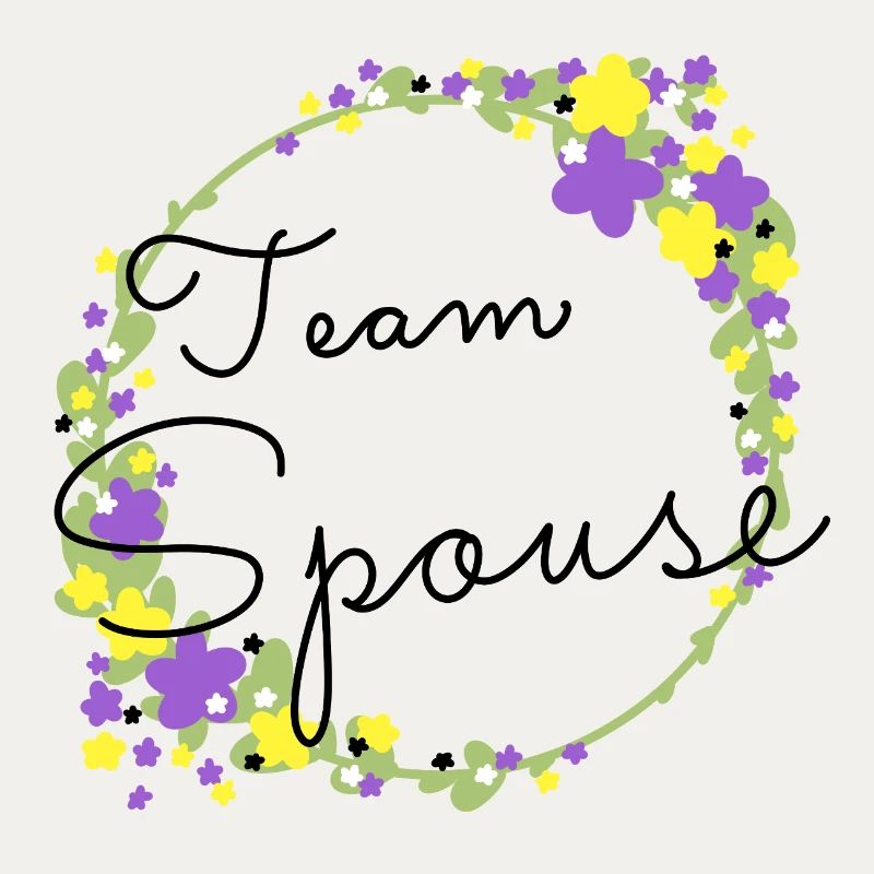 Team Spouse non binary/Team Verlobte:r nicht binär
