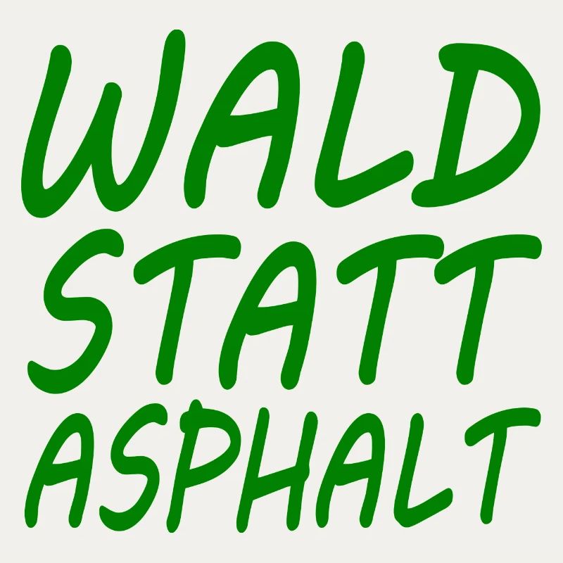 wald statt asphalt