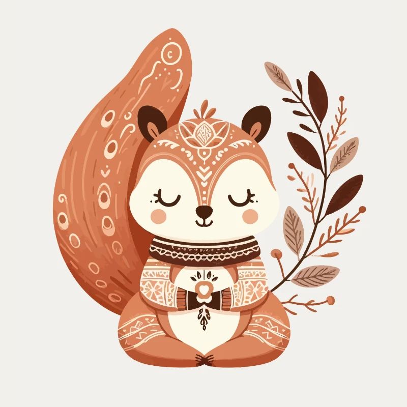 Zen-Eichhörnchen