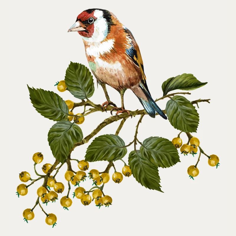 Oiseau coloré