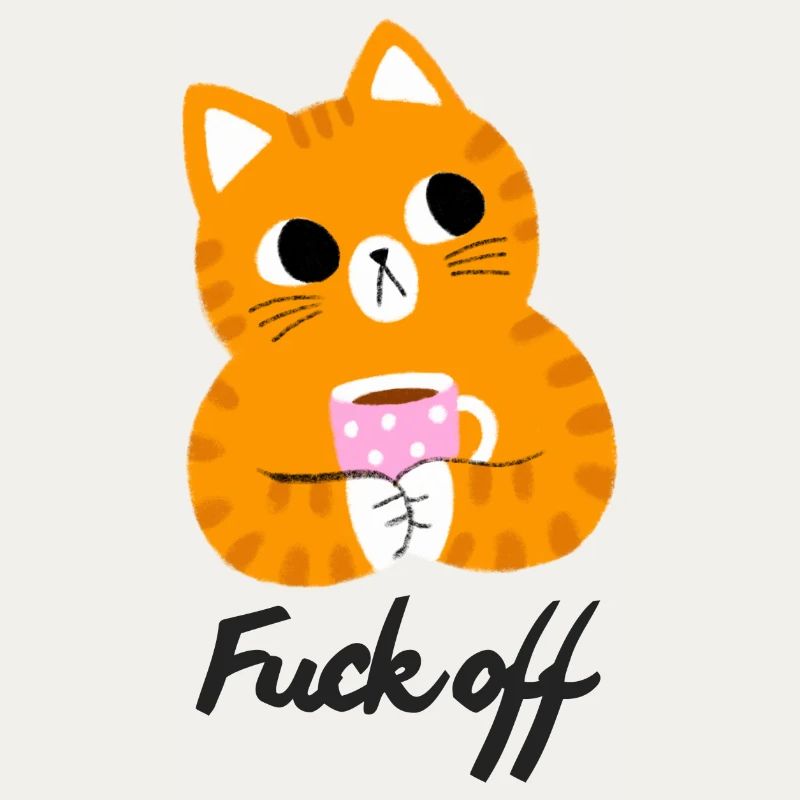 Genervte Katze