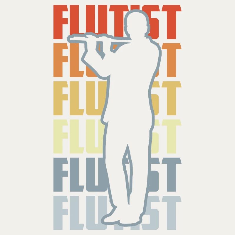 Retro Flötist