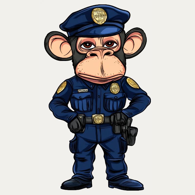 Affen Polizei
