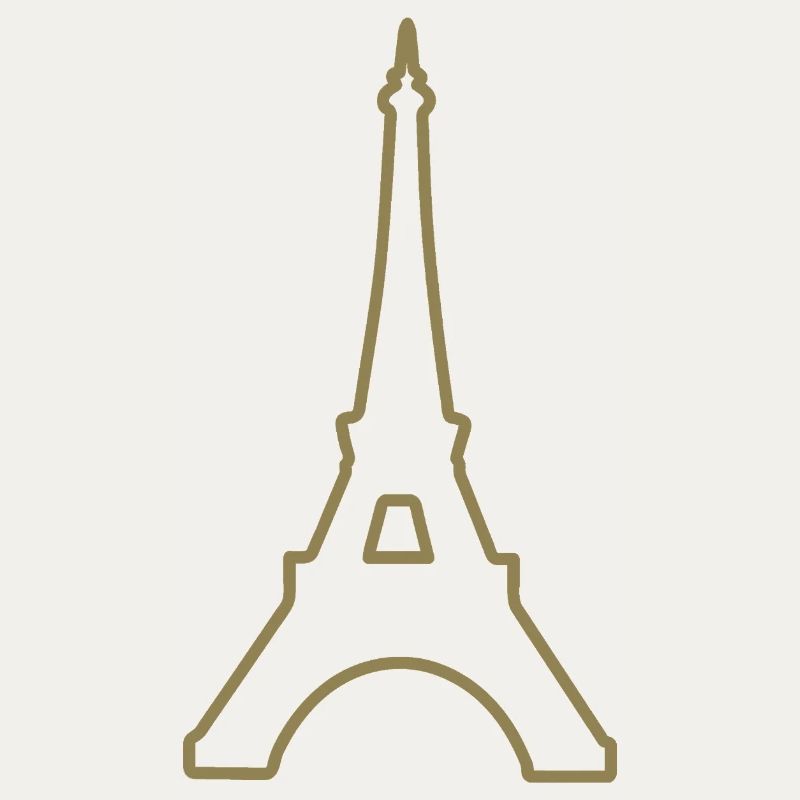 Tour Eiffel Paris monument minimaliste