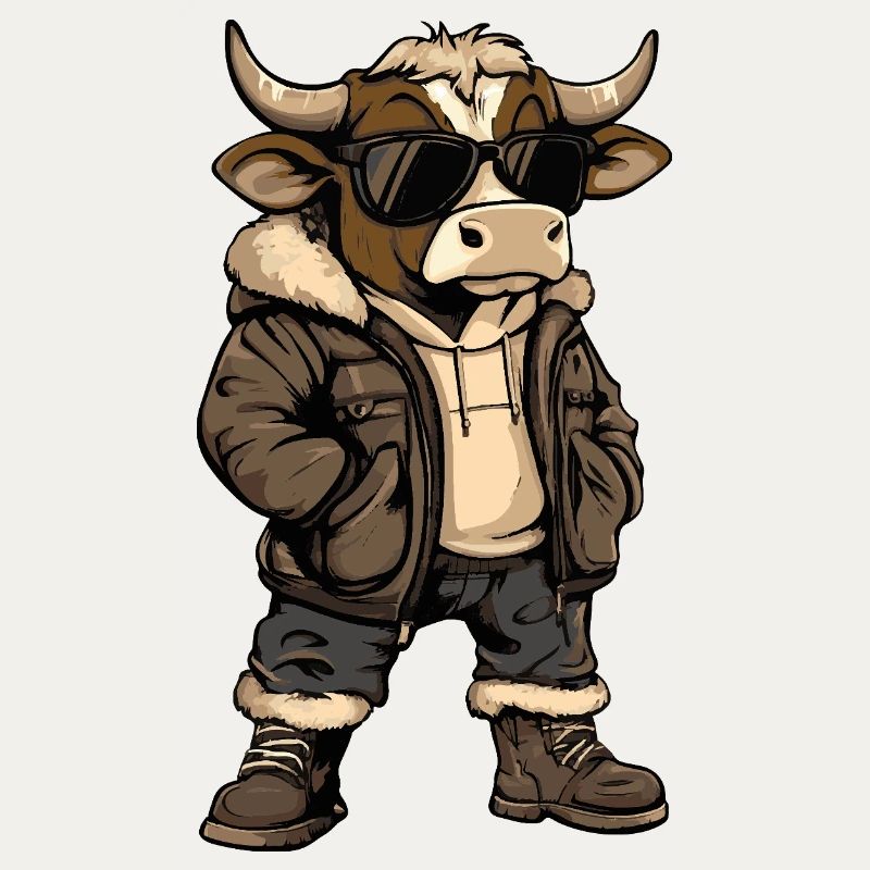 Cow Cool Winter