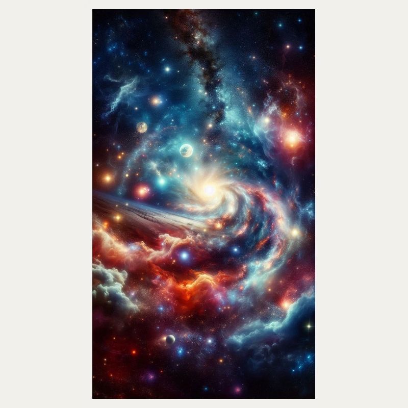 Kosmische Spirale: Sternennebel