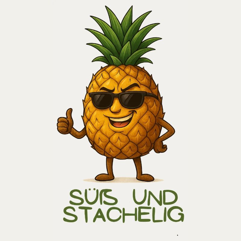 Pineapple with style: Sus and prickly