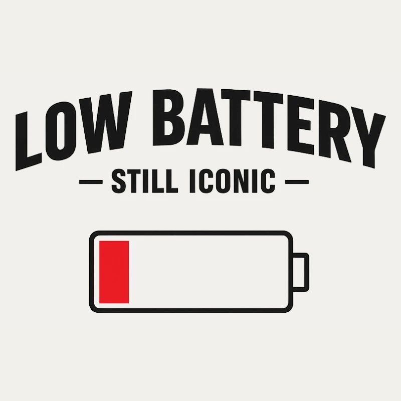 Low Battery Still Iconic