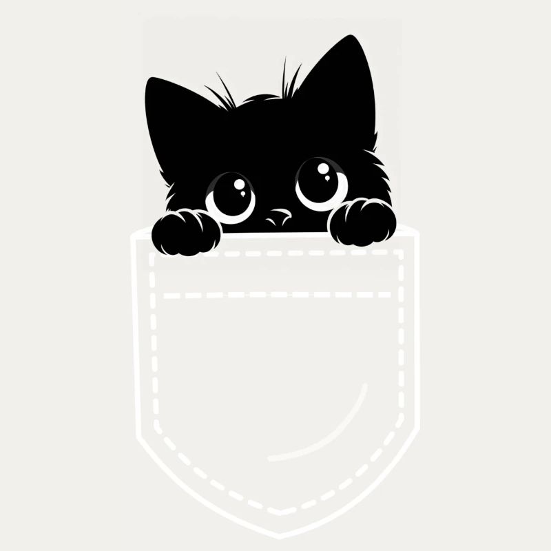 Schwarze Katze