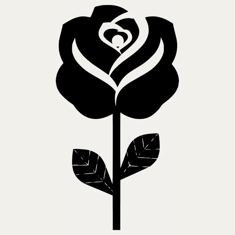Schwarze Rose