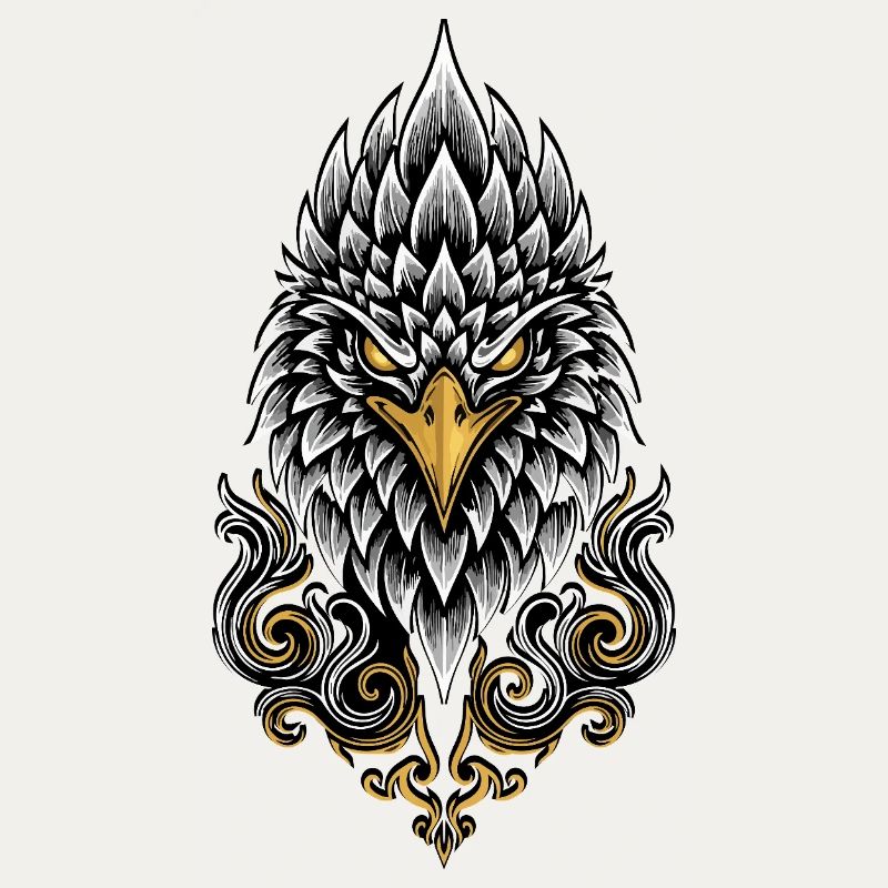 Imperial Eagle Mascot Elite Force Logo