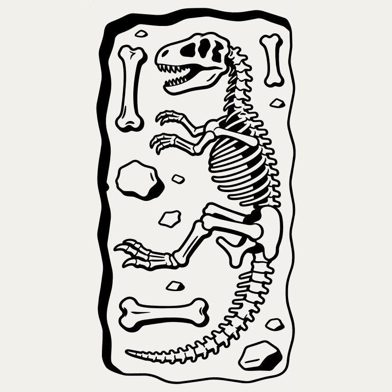 T-Rex-Skelett