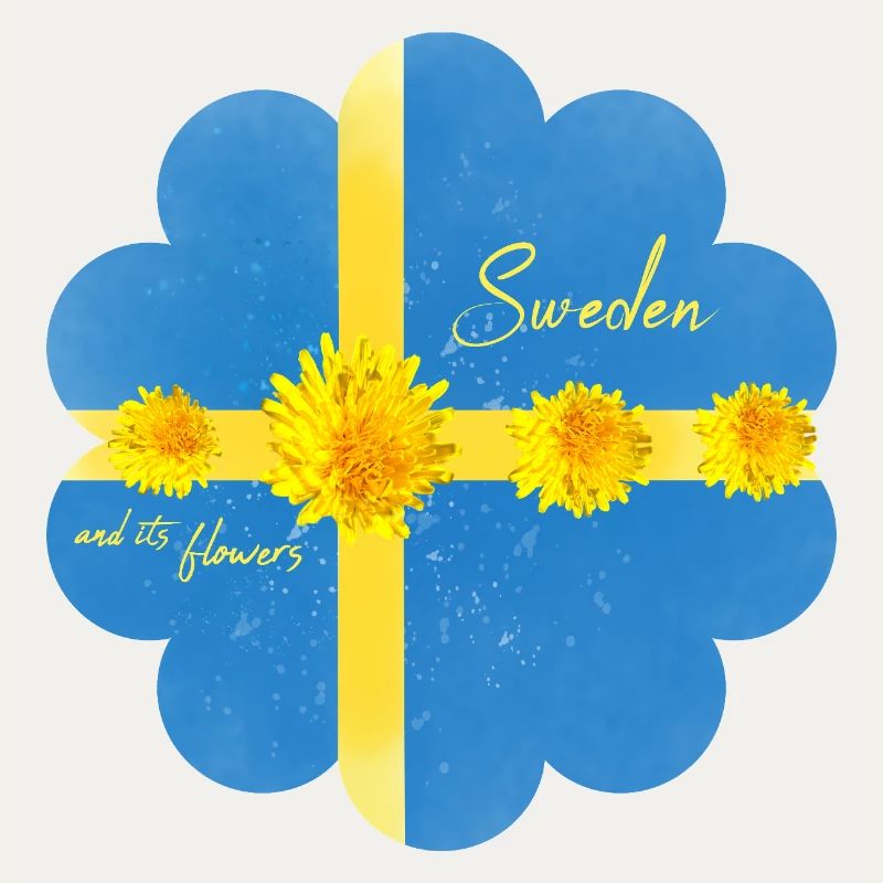Suède Fleurs Solstice d’été