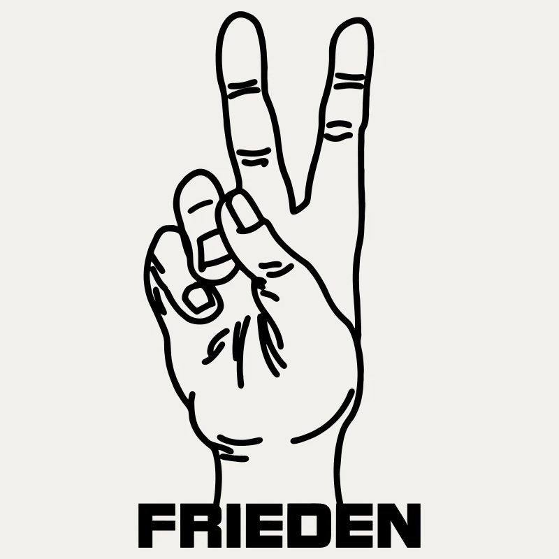 Handgeste deutsch Frieden