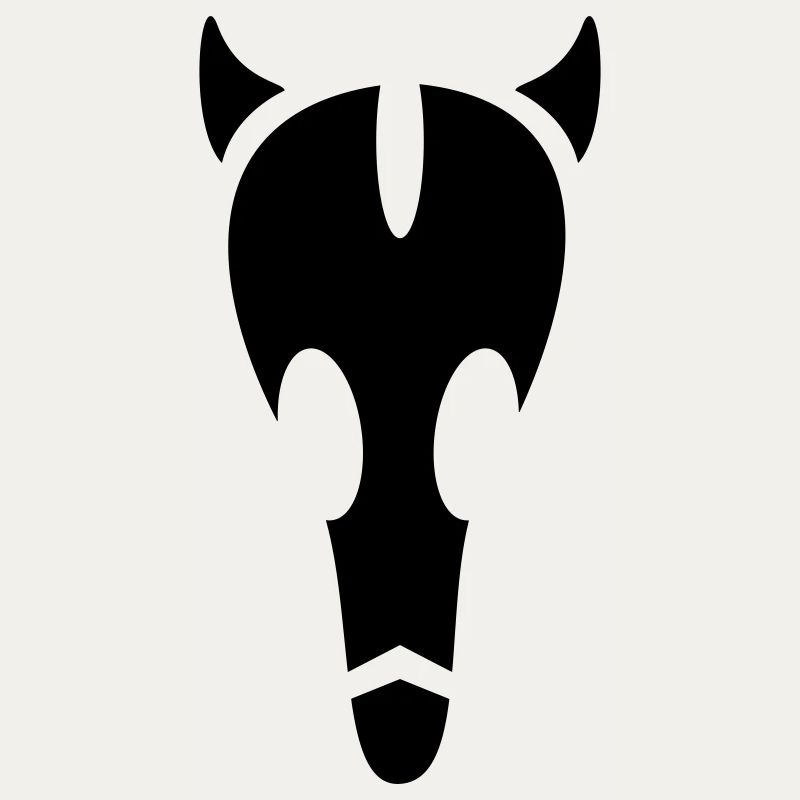 Alien Bull Skull
