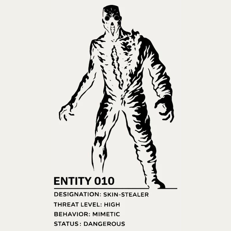 Backrooms Entity 10 black