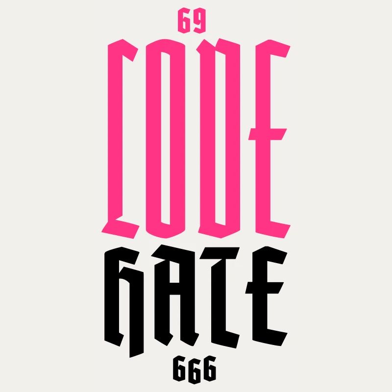 Gothic Neon CODE Vertikal