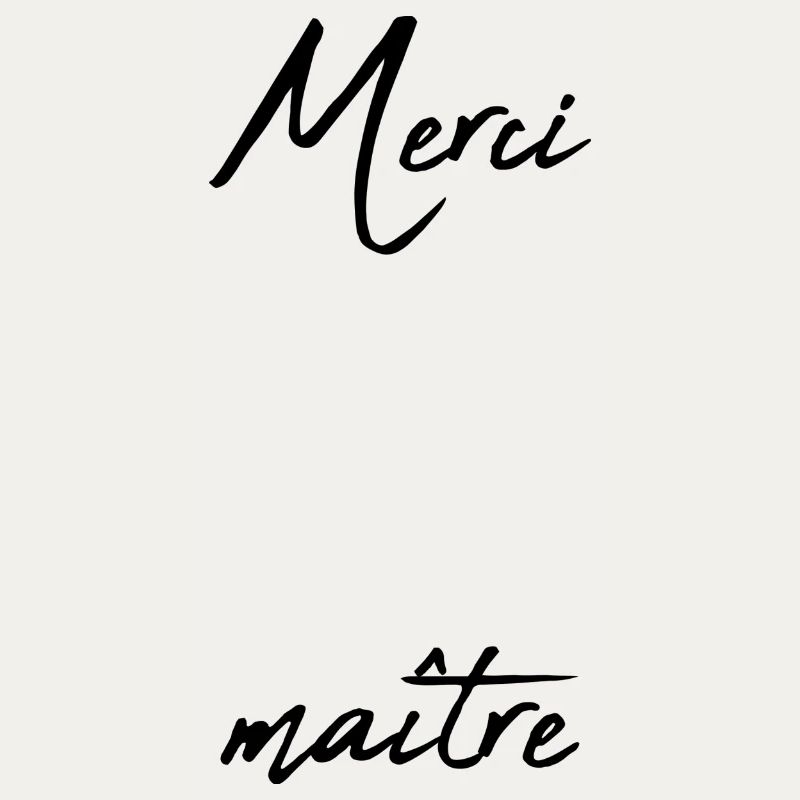 MASTER. MASTER. THANK YOU. THANK YOU, MASTER. MASTER