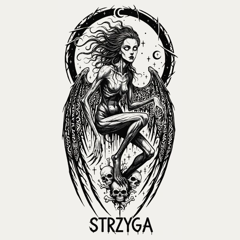 Strzyga, slawischer Nachtdämon