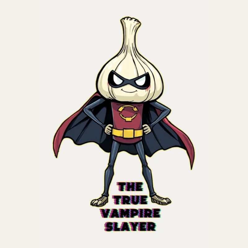 The True Vampire Hunter Garlic Hero