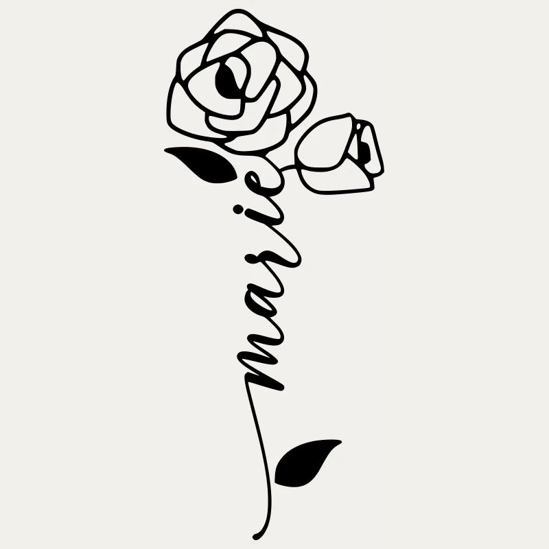 Marie Surname First Name Name Flower