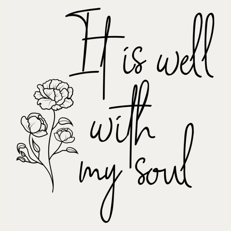 When peace with God...