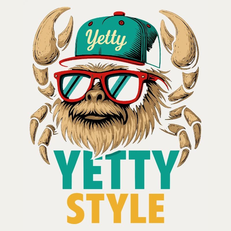 Graphisme Yeti Style Yetty