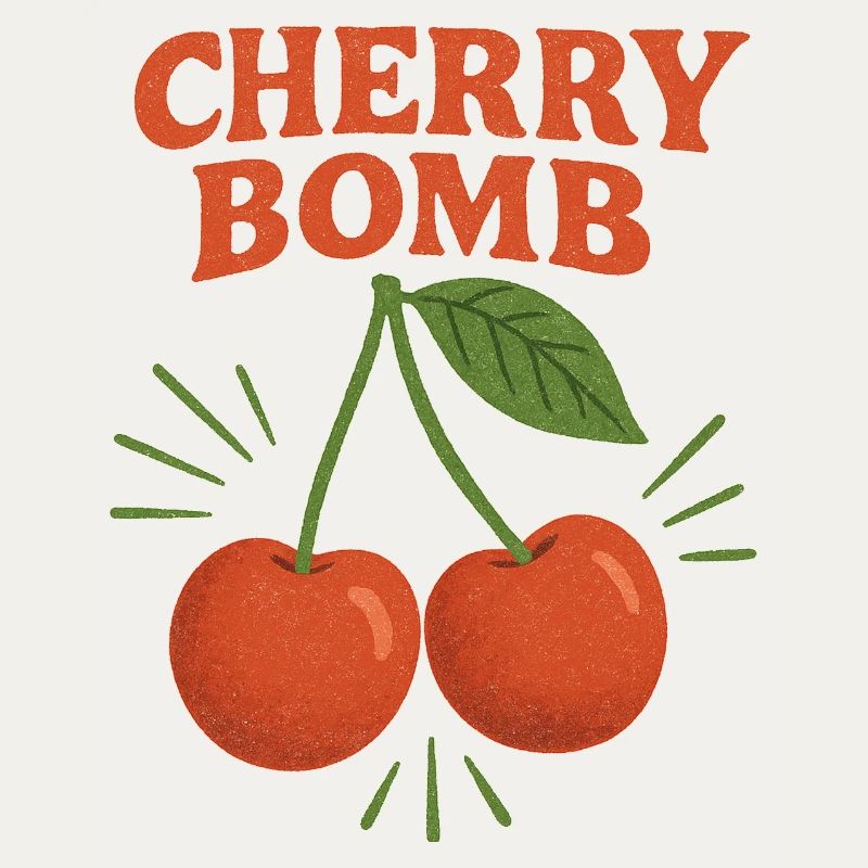 Conception graphique Cherry Bomb