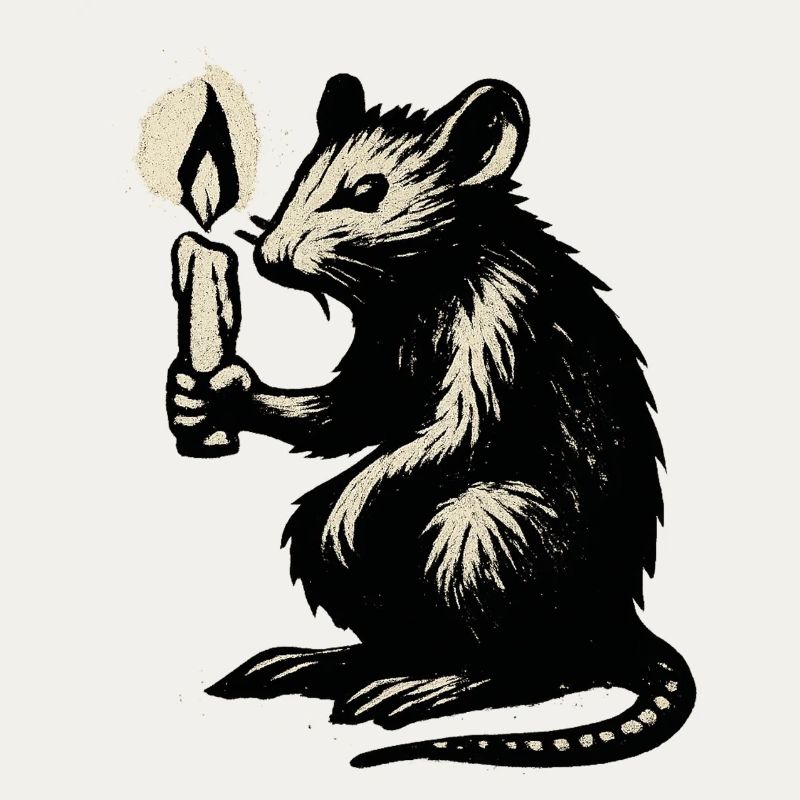 Mouse candlelight